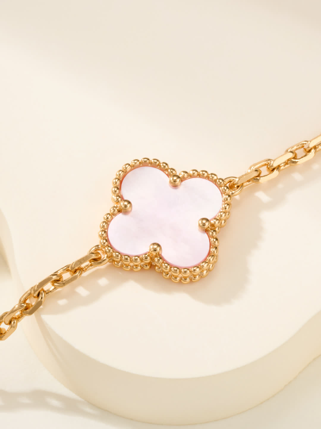 Van Cleef & Arpels Alhambra Pink Gold Bracelet